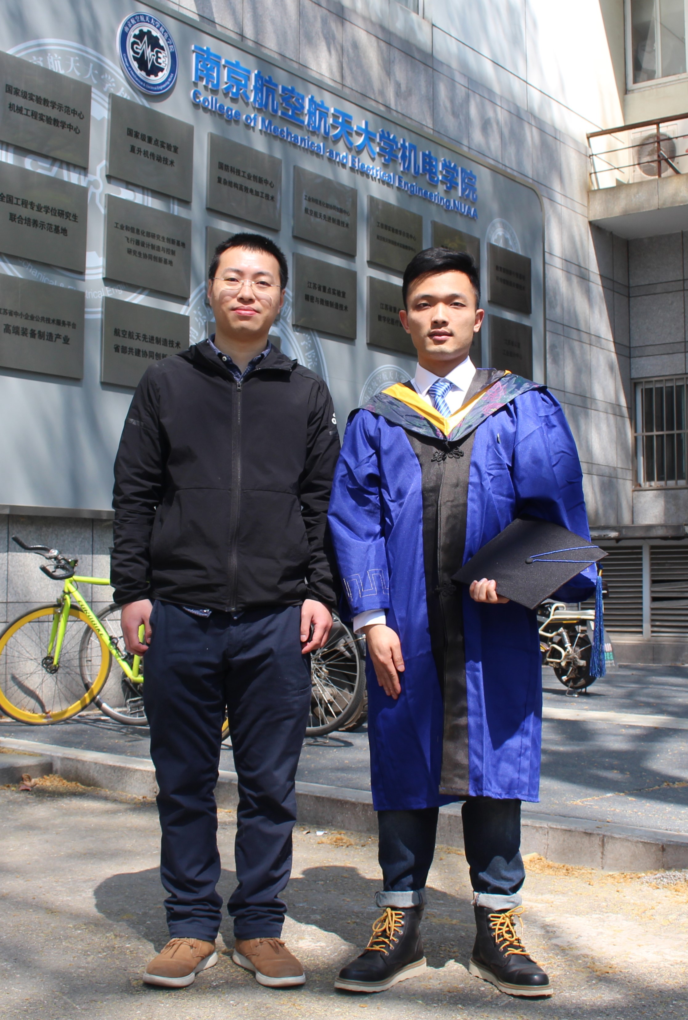 With Prof. Ju Feng